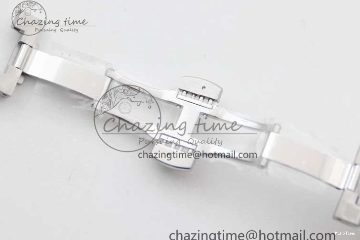 MIROTIME 1223 FastDry Portugieser Chronograph IW371615 ZF Best Edition Green Dial on SS Bracelet A7750 (Slim Movement) 7038